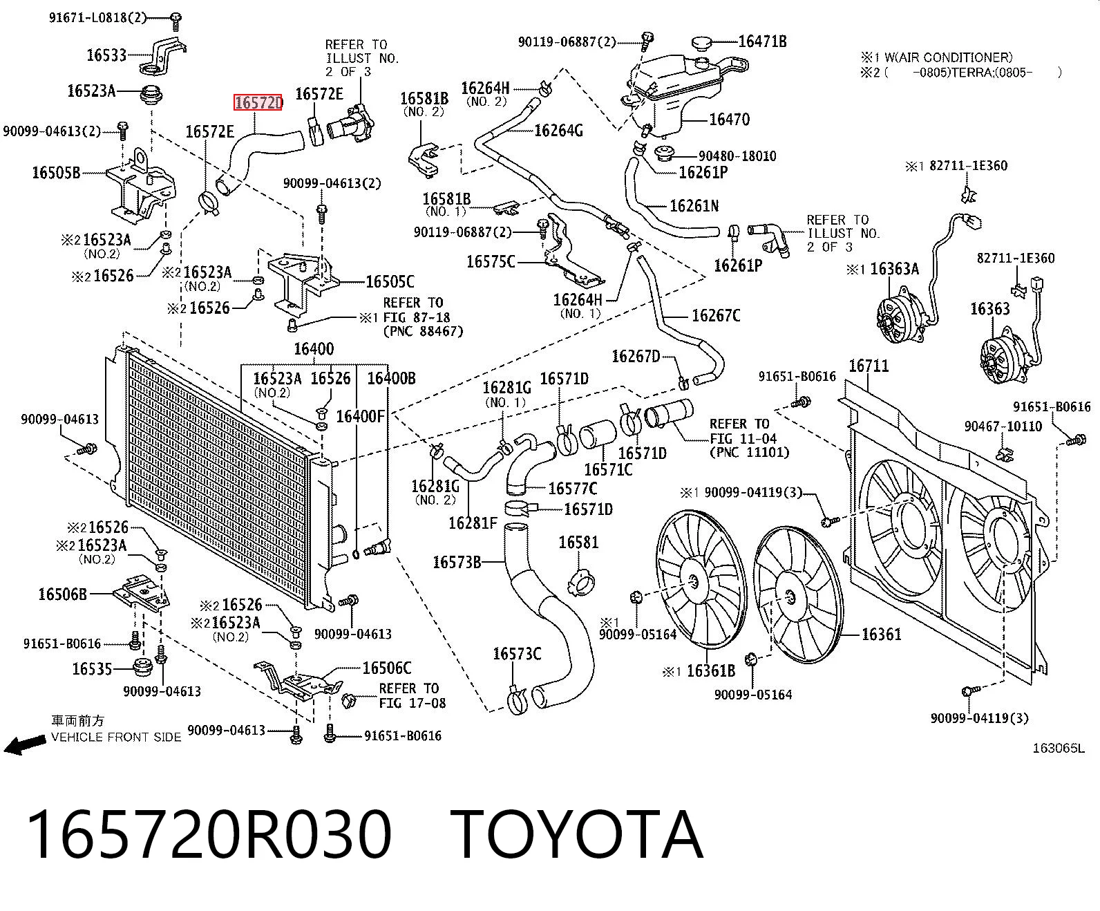 165720R030 Toyota