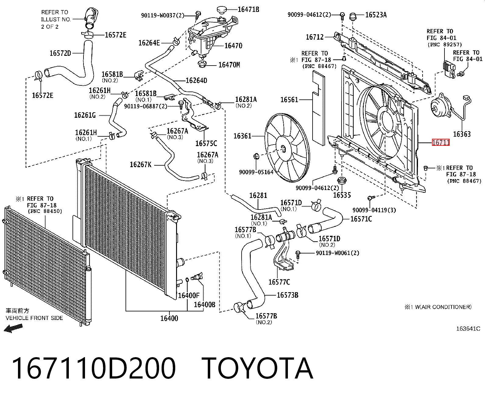 167110D200 Toyota