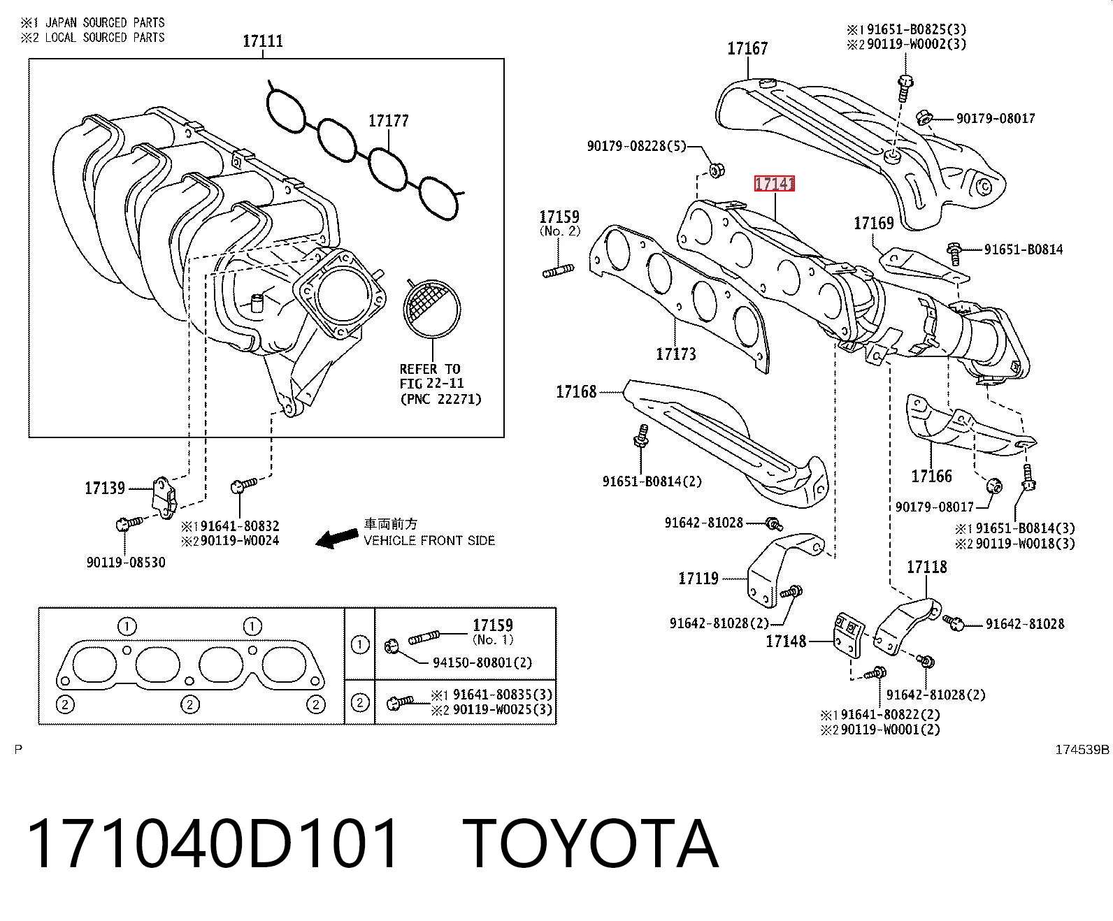 171040D101 Toyota