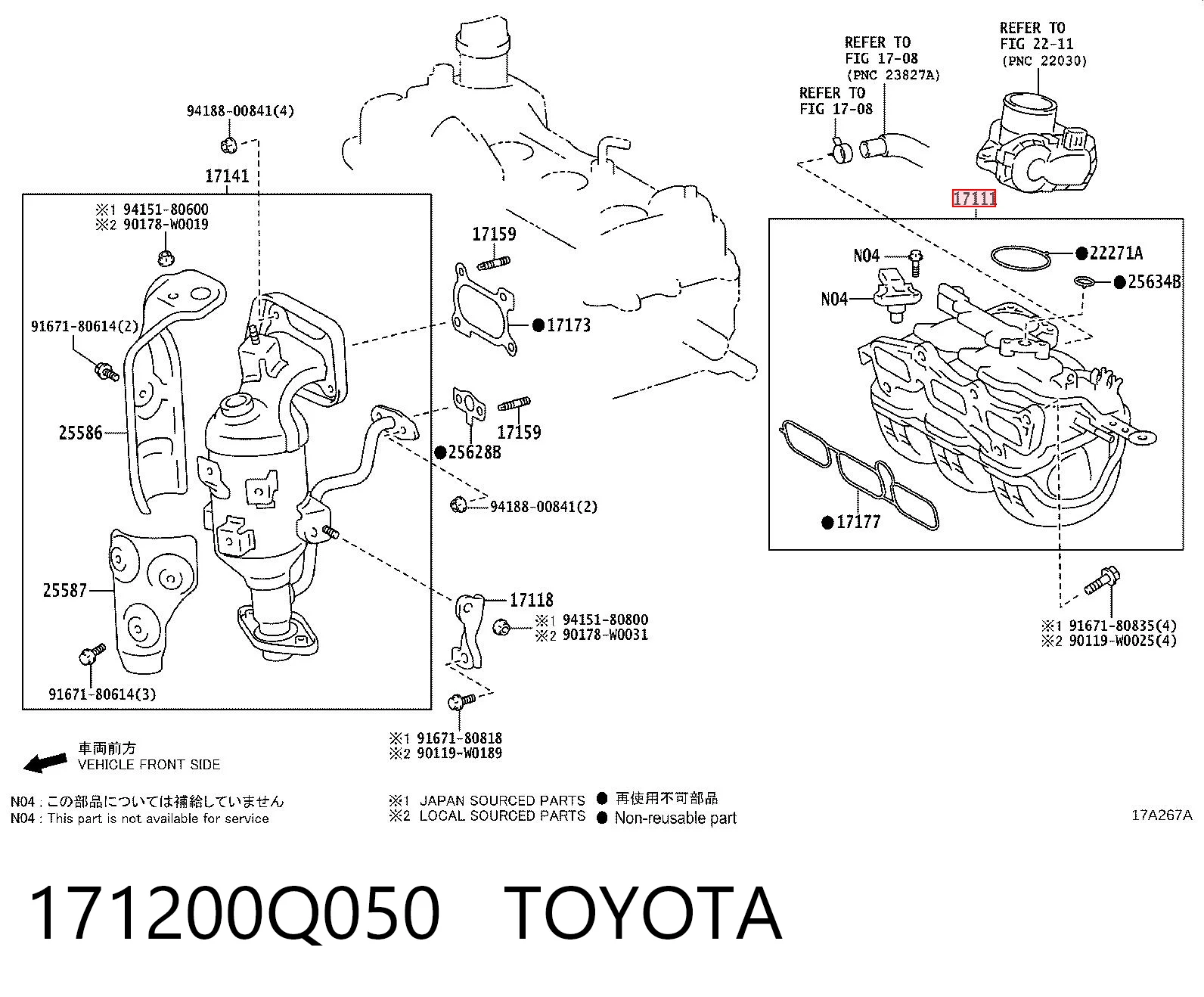 171200Q050 Toyota