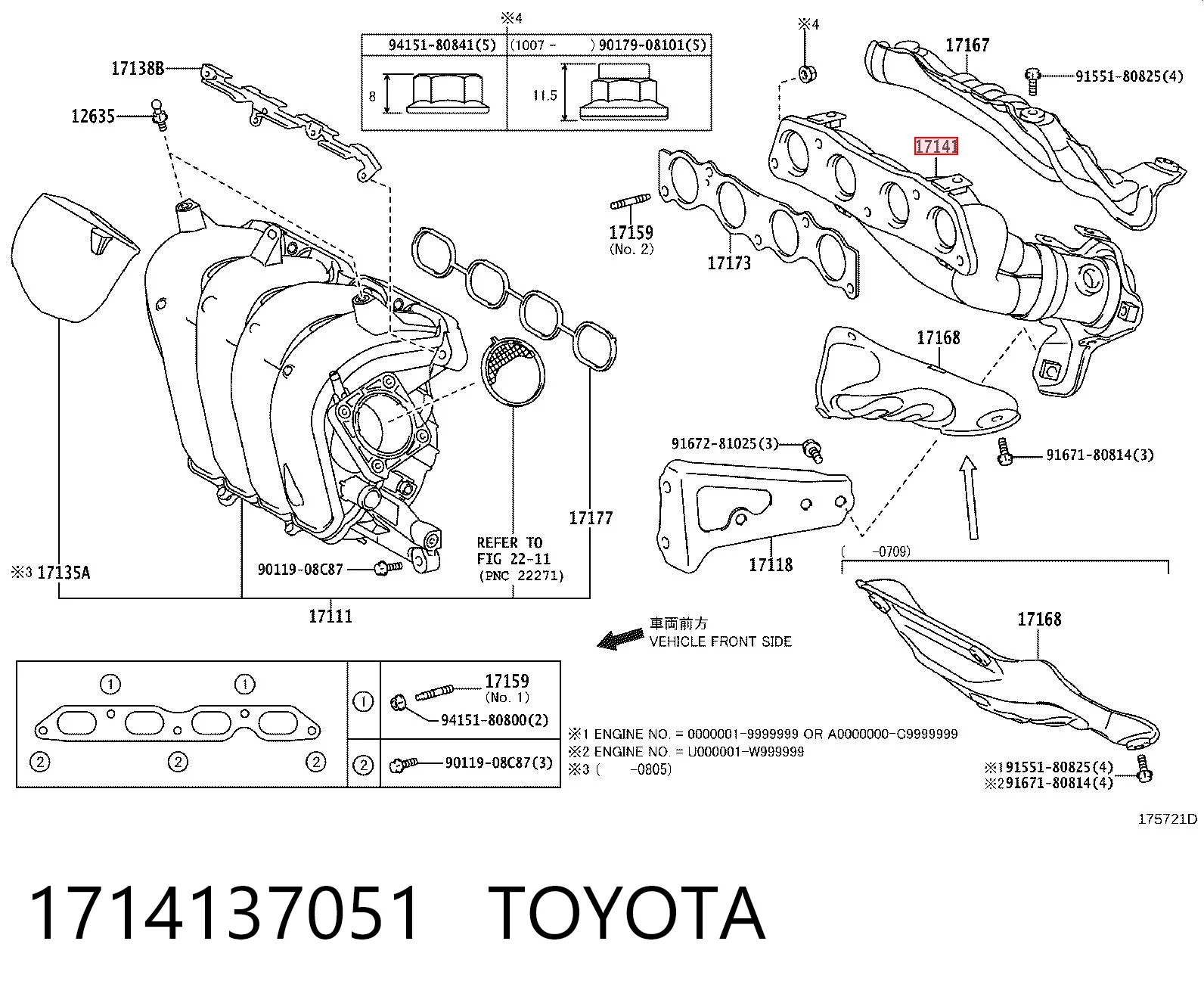 1714137051 Toyota Colectores de escape