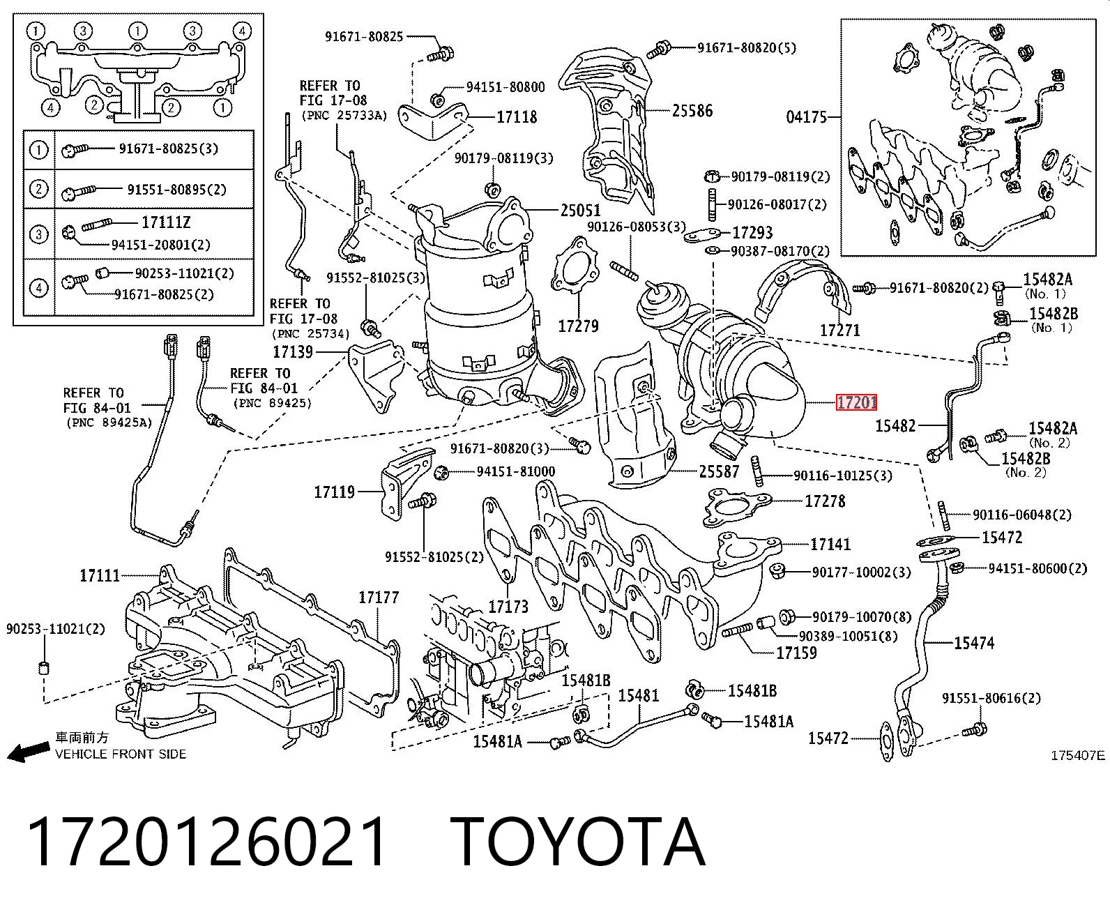 Comprar Turbocompresor Toyota Corolla VERSO R10