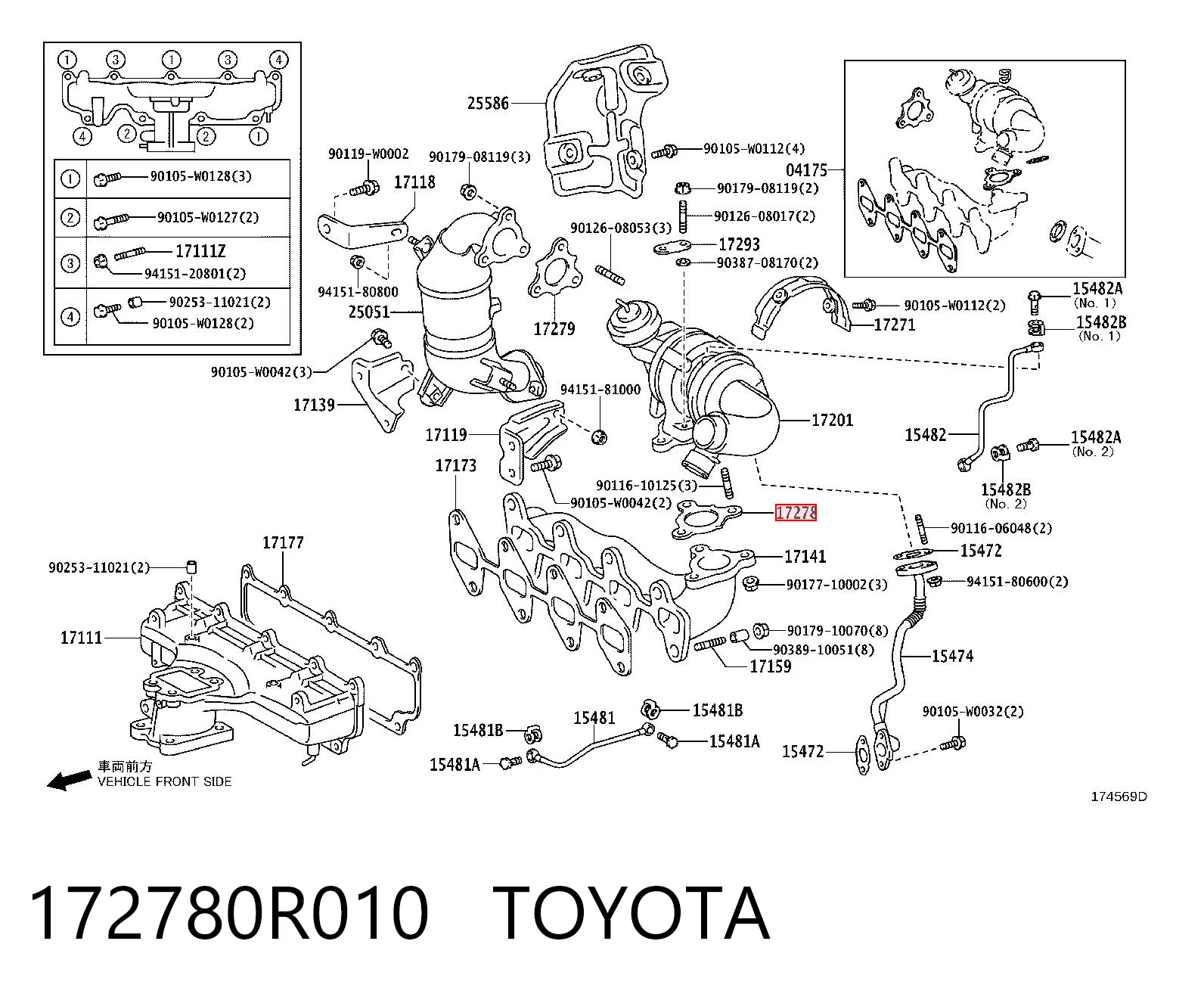 172780R010 Toyota