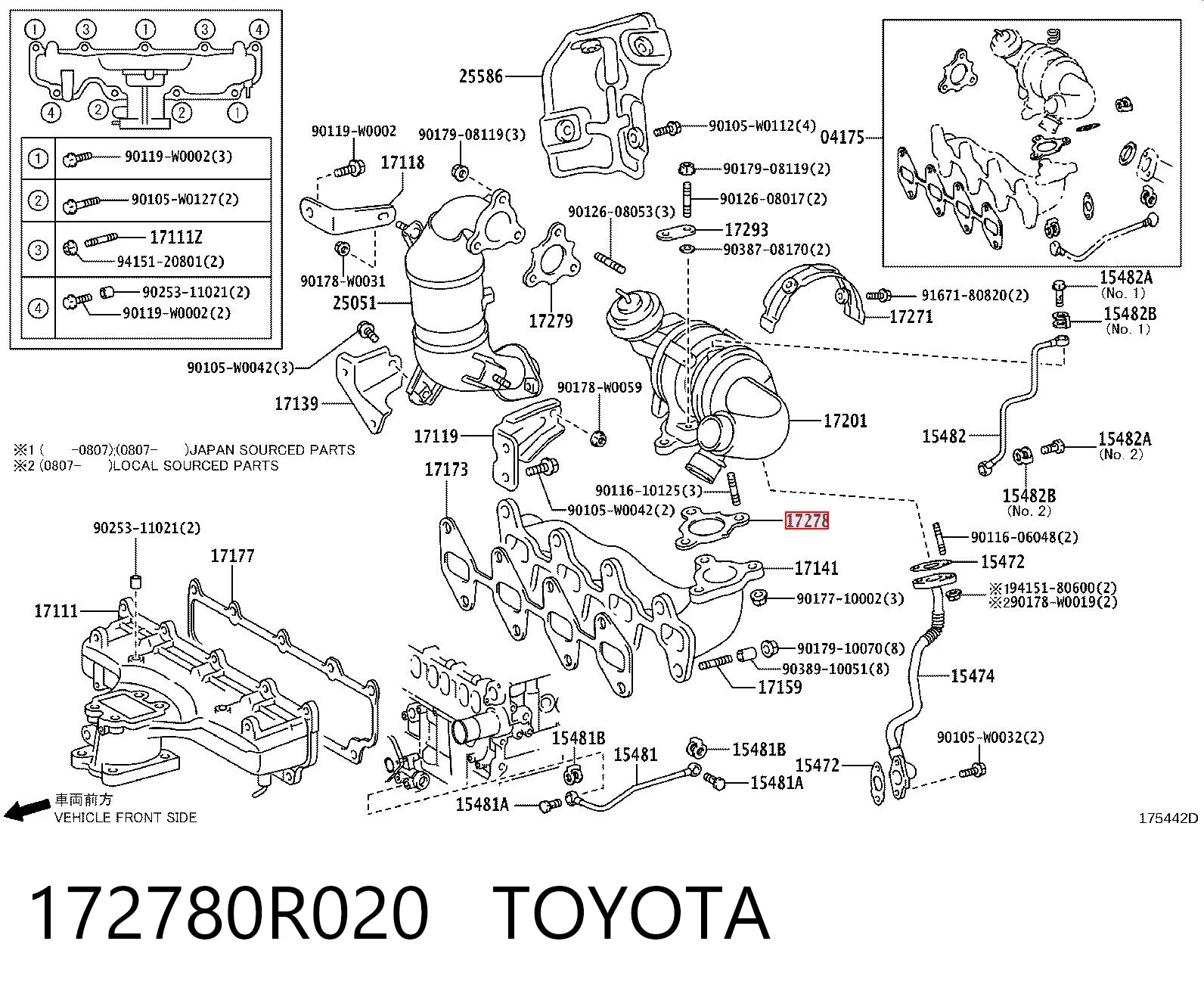 172780R020 Toyota