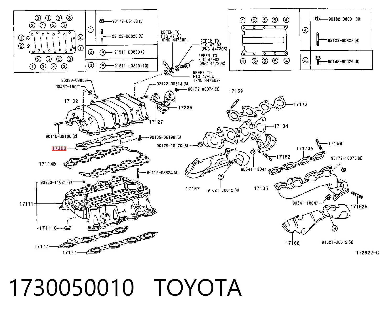 1730050010 Toyota