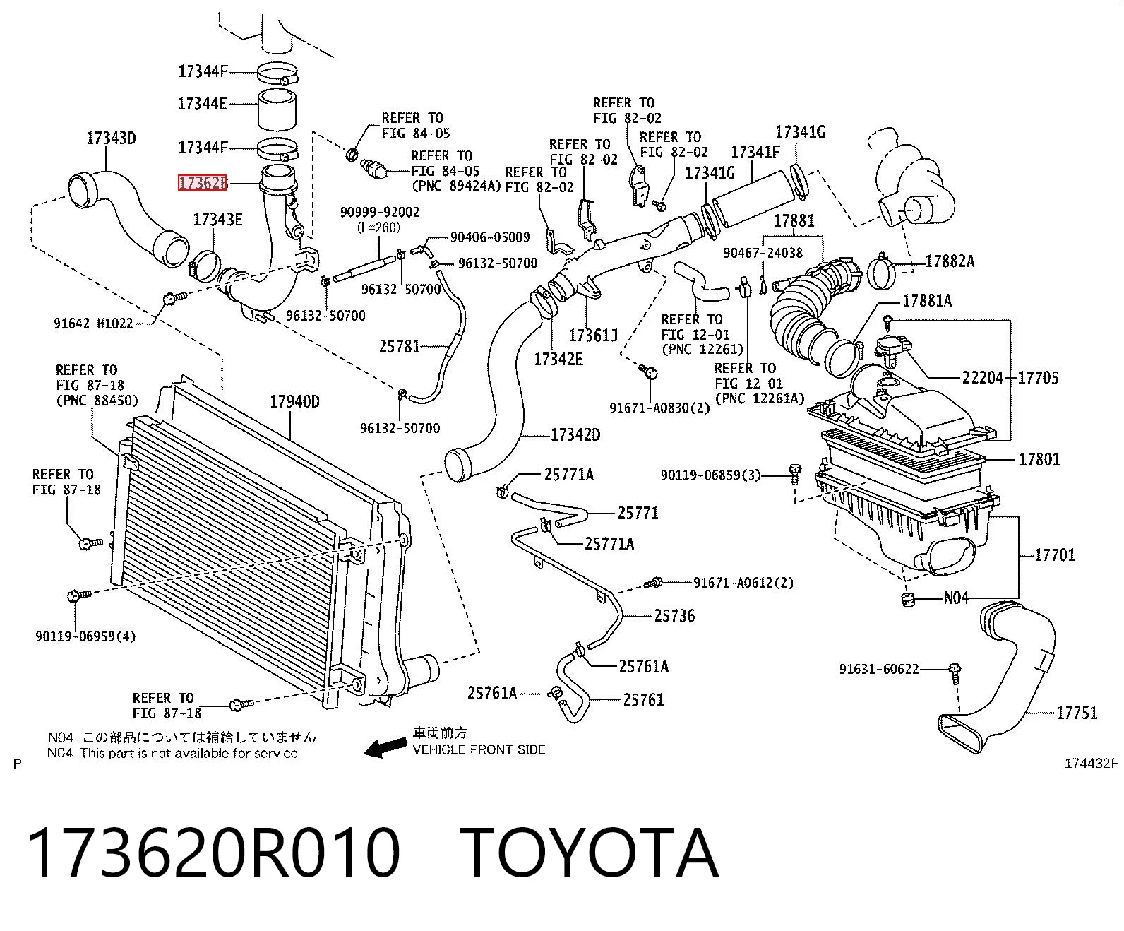 173620R010 Toyota
