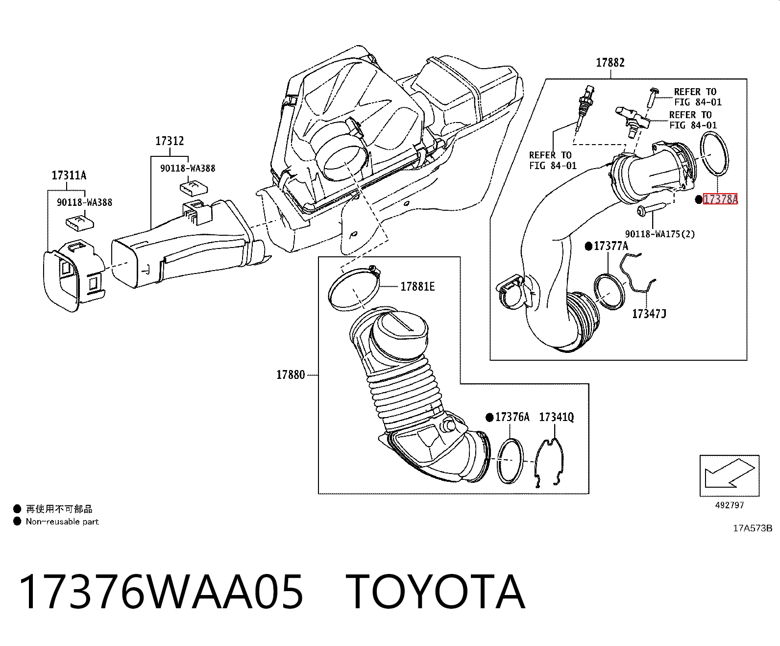 17376WAA05 Toyota