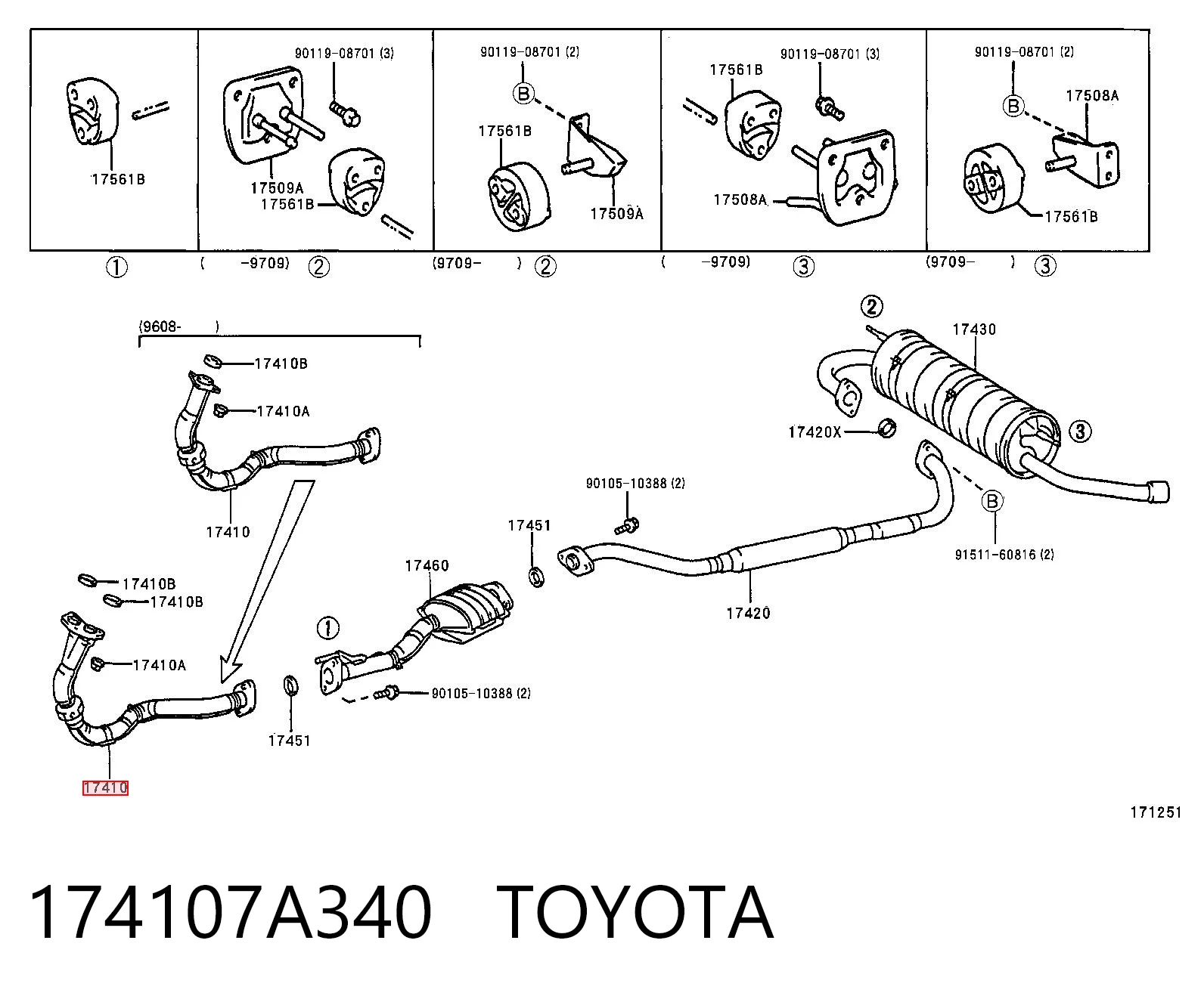 174107A340 Toyota