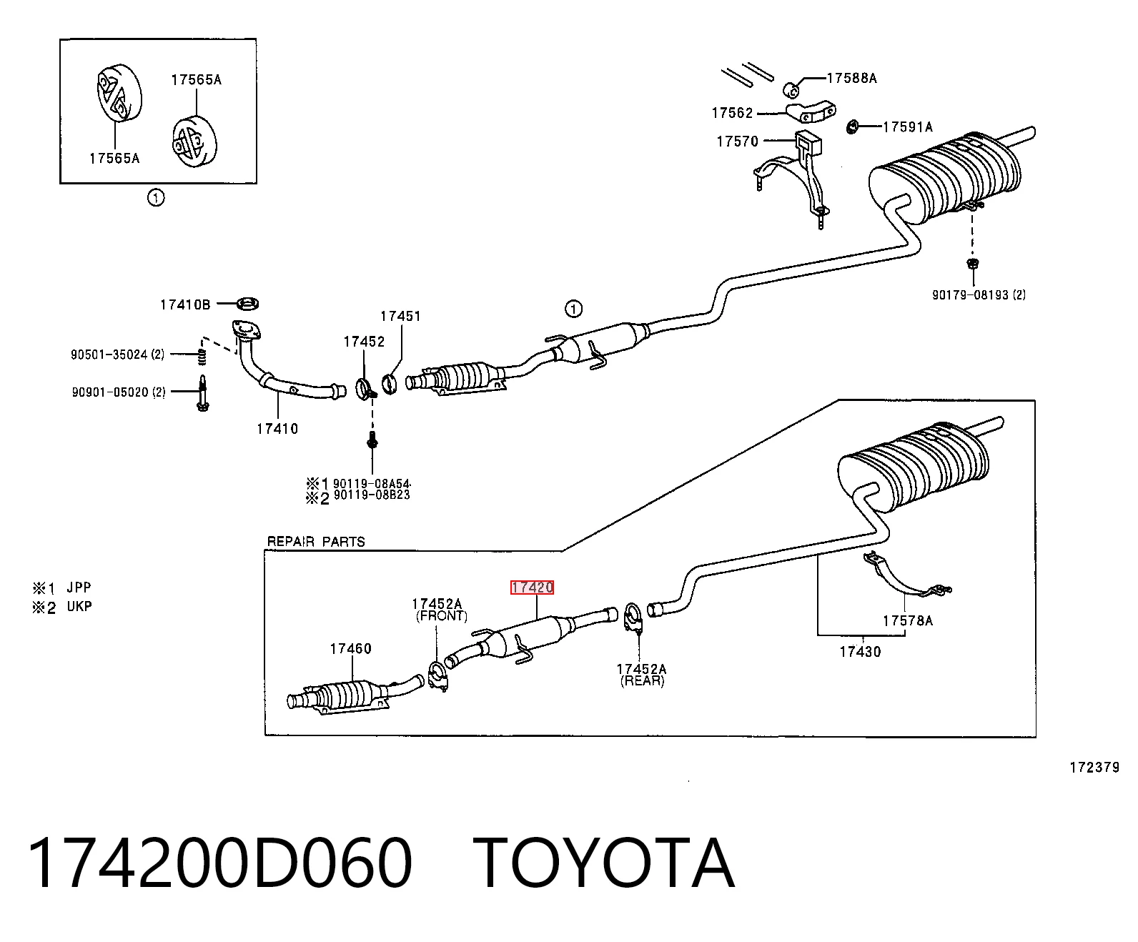 174200D060 Toyota