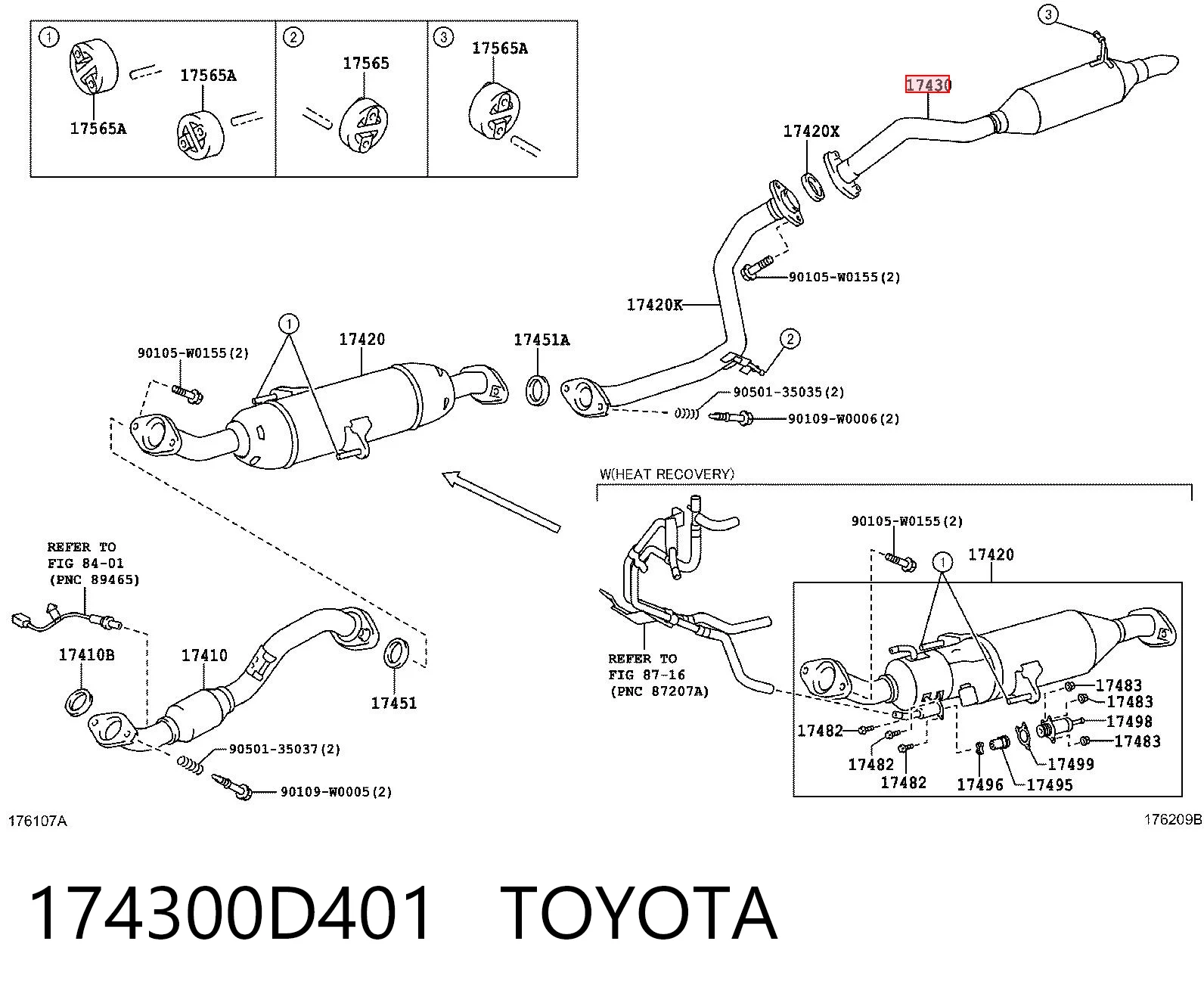 174300D401 Toyota