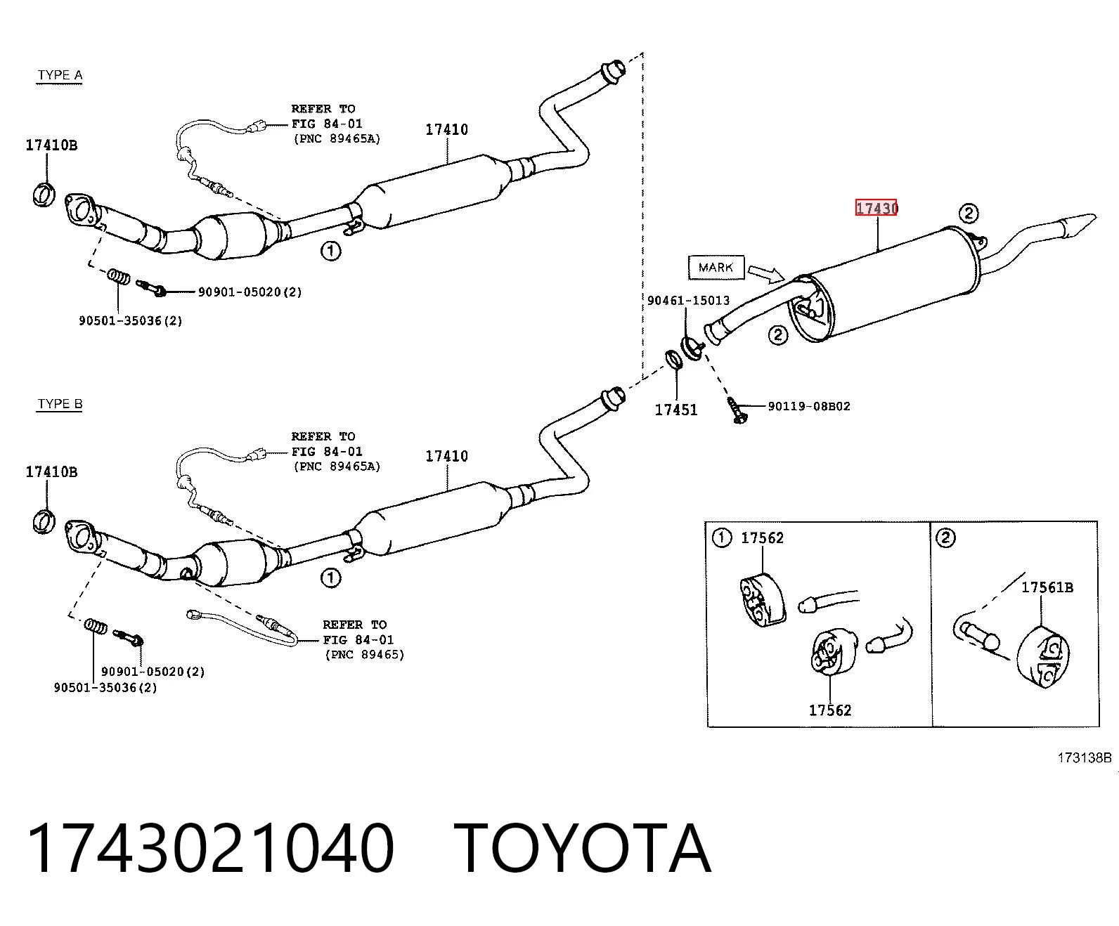 Comprar Silencioso trasero Yaris  NCP2