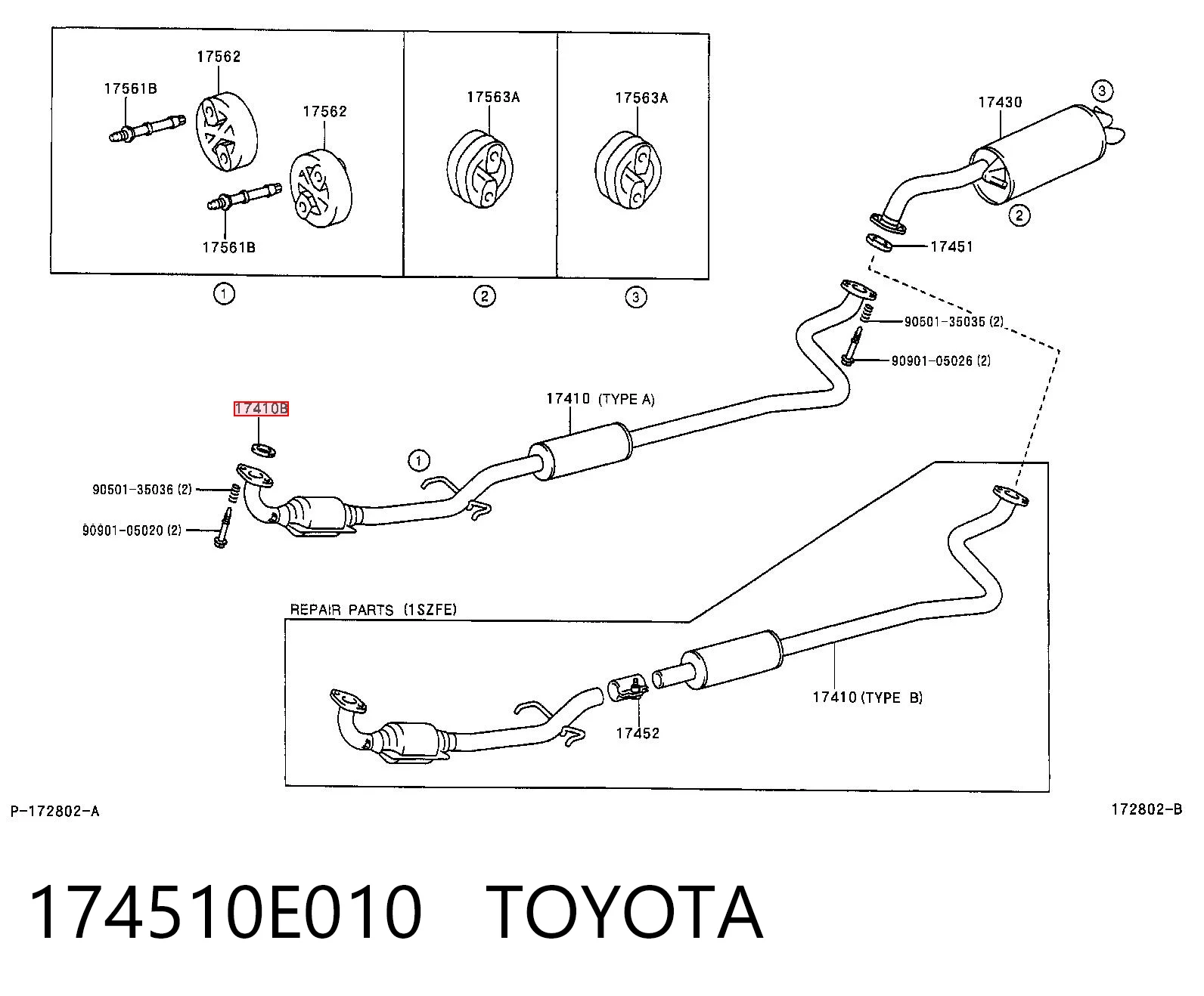 174510E010 Toyota