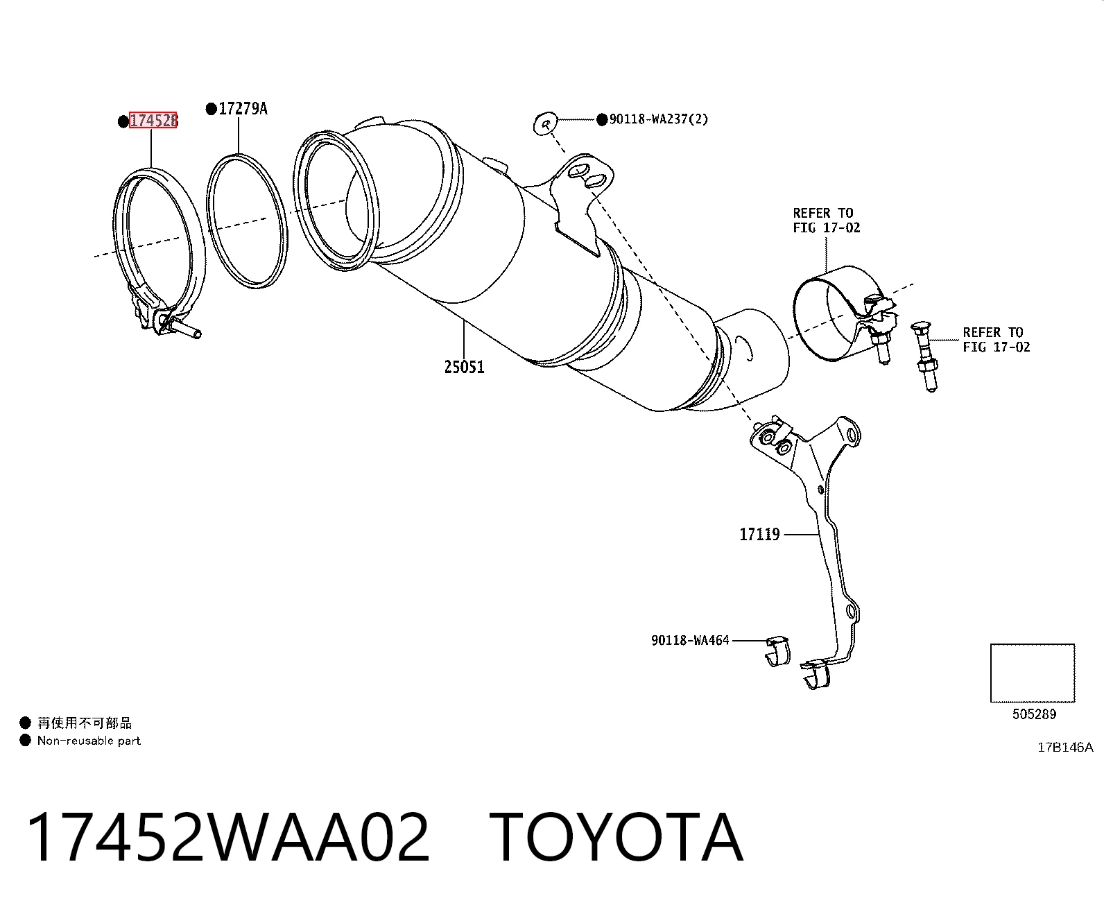 17452WAA02 Toyota