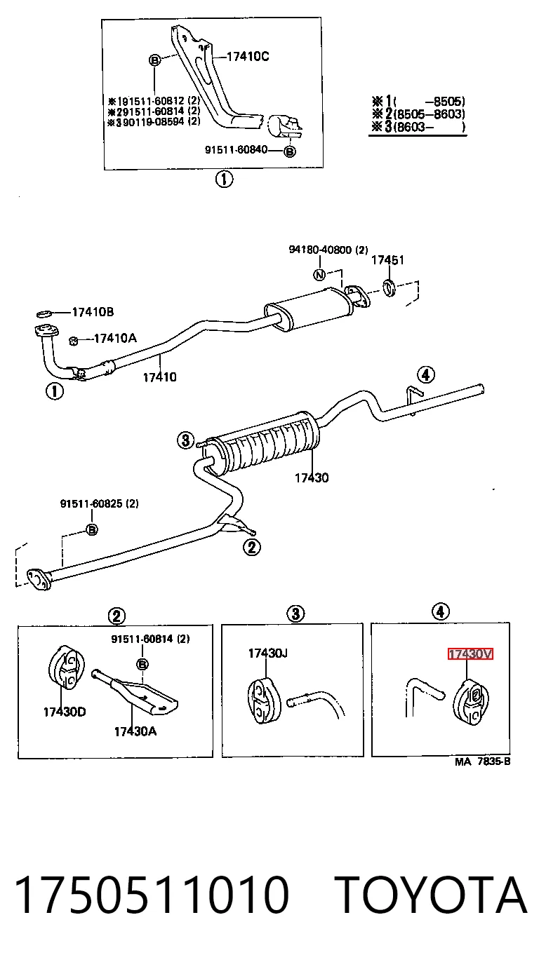 1750511010 Toyota