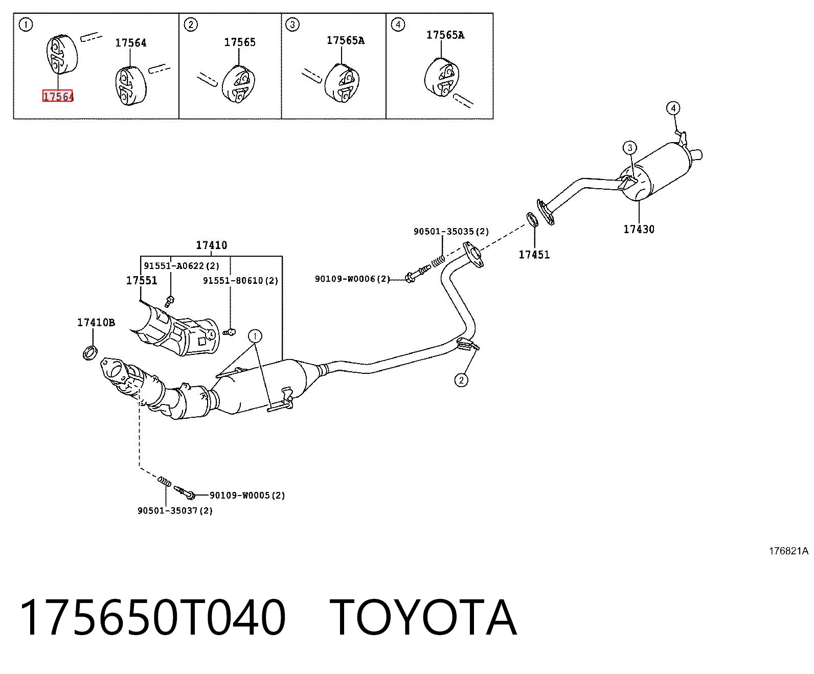 175650T040 Toyota