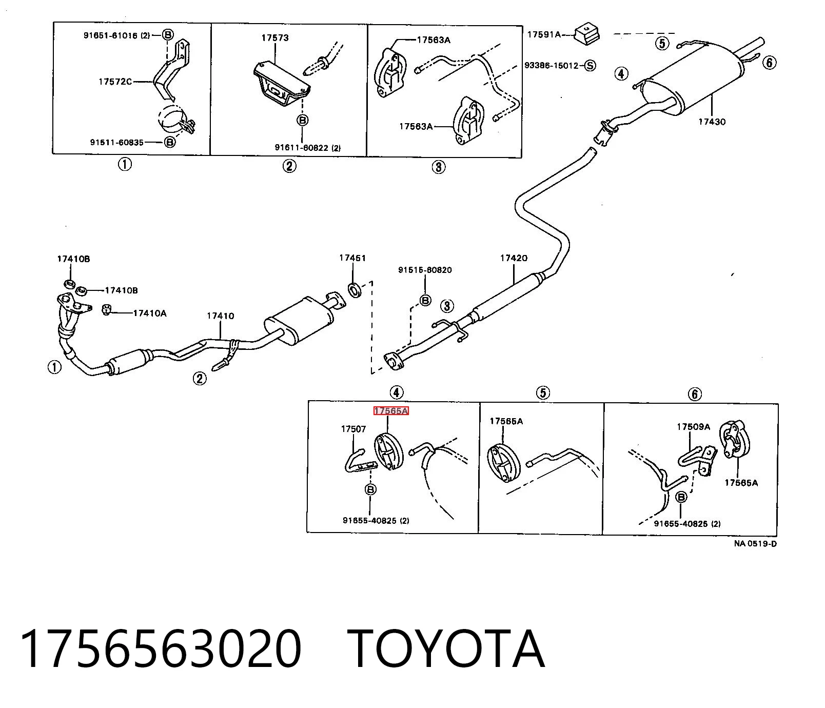 Almohadilla de tope silenciador Suzuki Swift II sedán (AH, AJ) (1989 - 2001) precio, desde 1,97 EUR