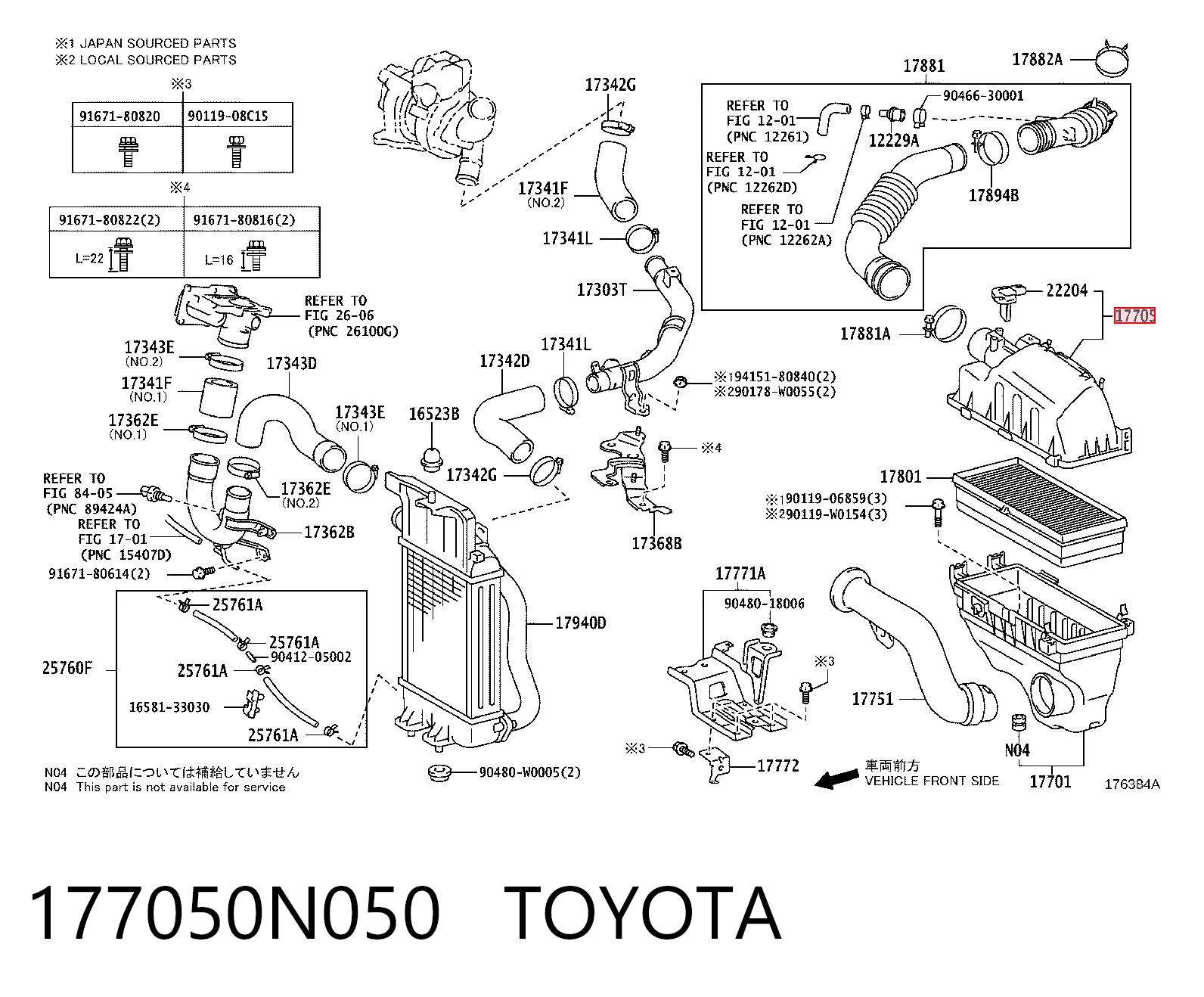 177050N050 Toyota