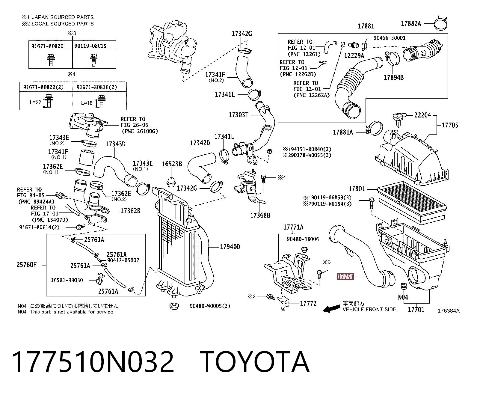 177510N032 Toyota