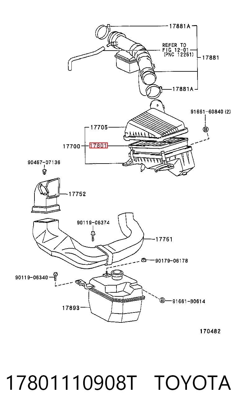 17801110908T Toyota