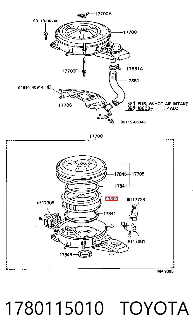 1780115010 Toyota