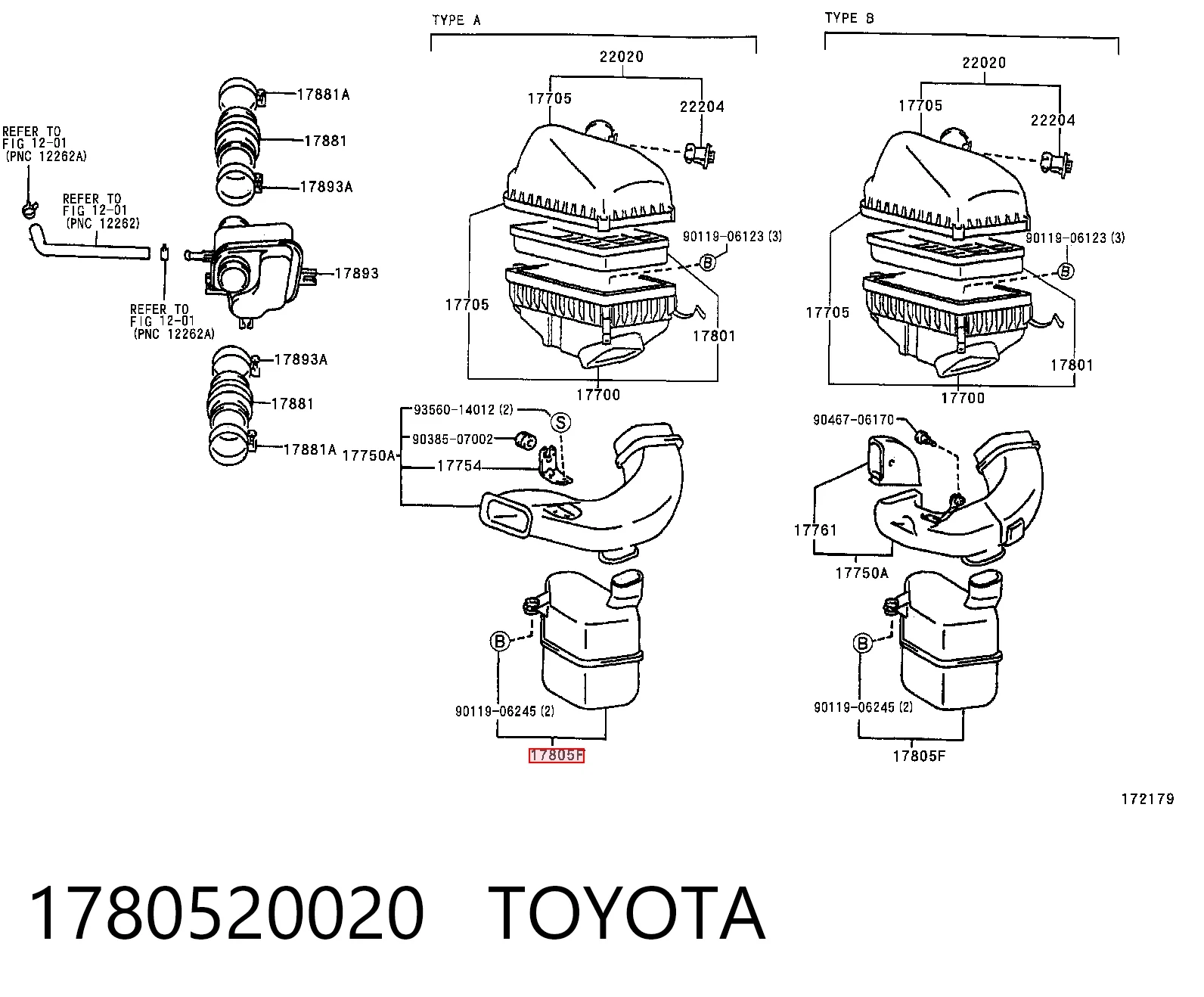 1780520020 Toyota