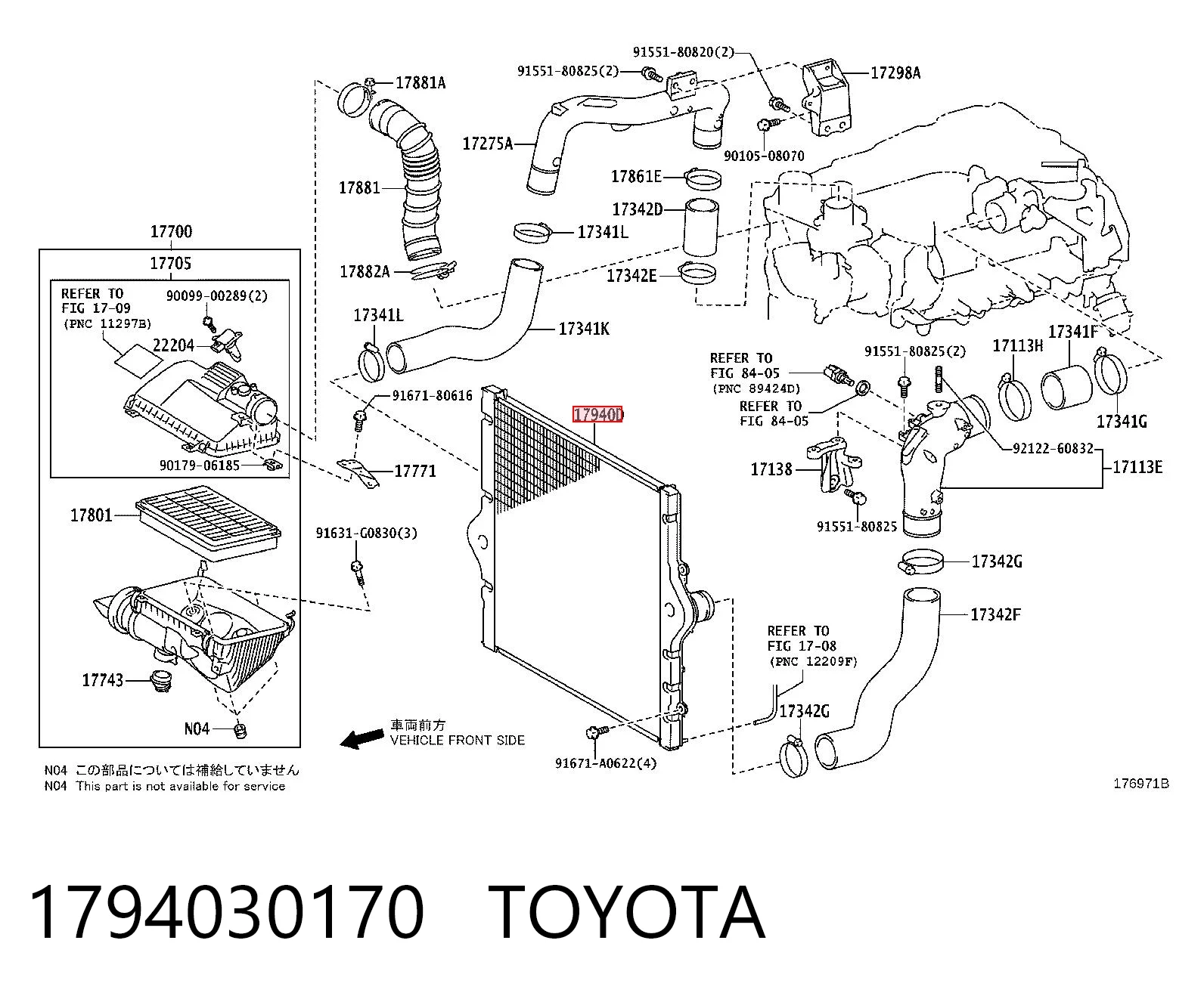 Comprar Intercooler Toyota Land Cruiser PRADO J150