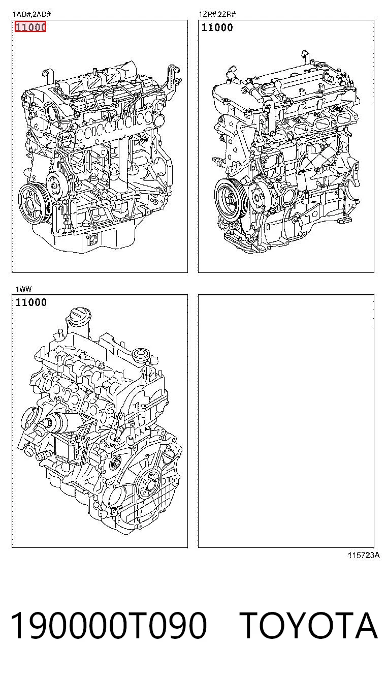 190000T090 Toyota