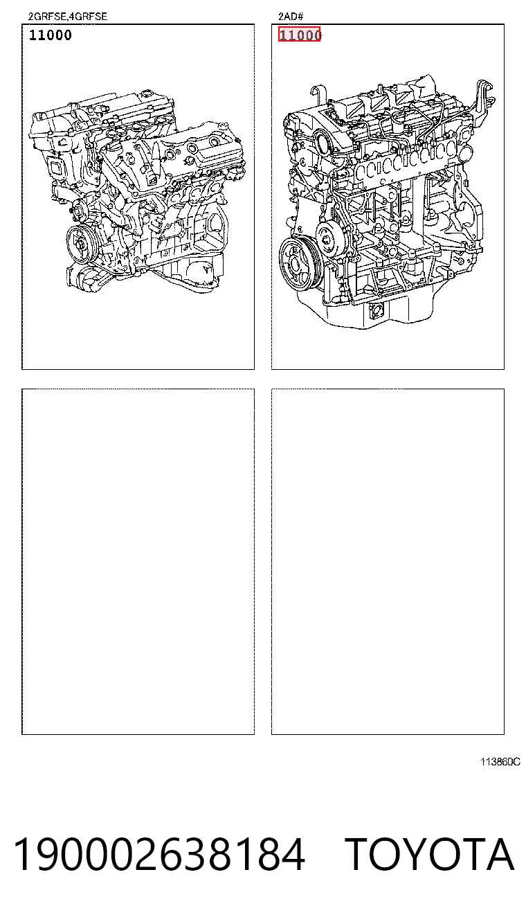 190002638184 Toyota