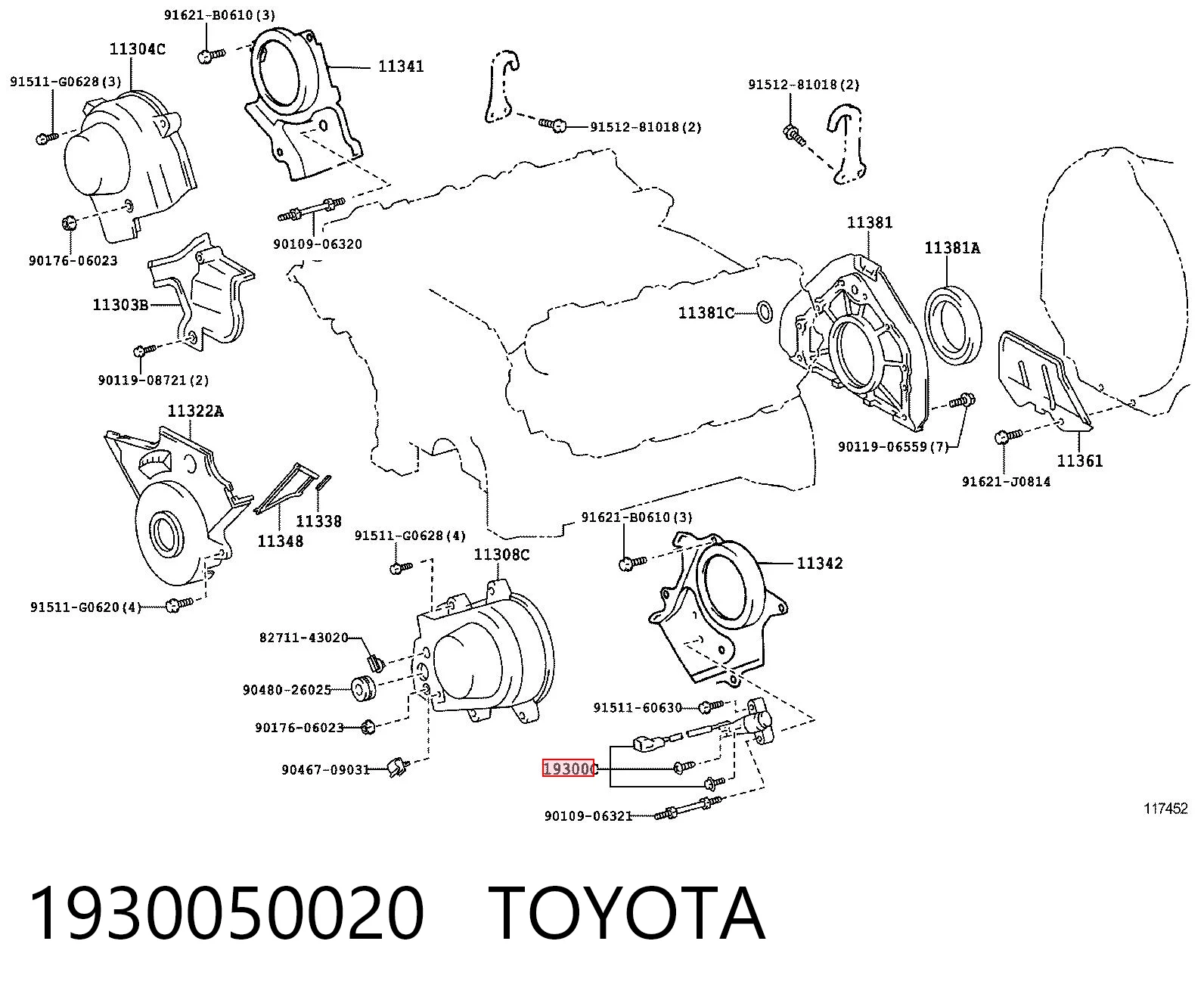 1930050020 Toyota
