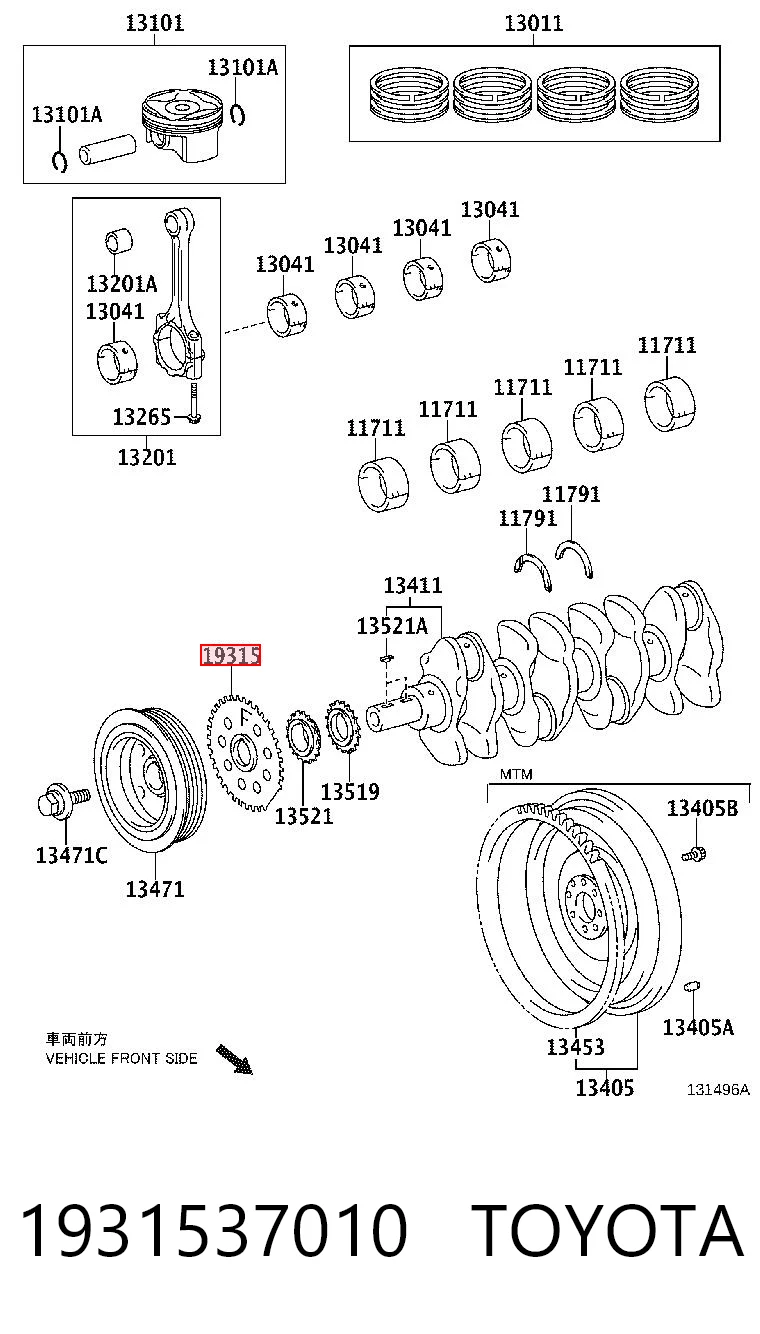 1931537010 Toyota