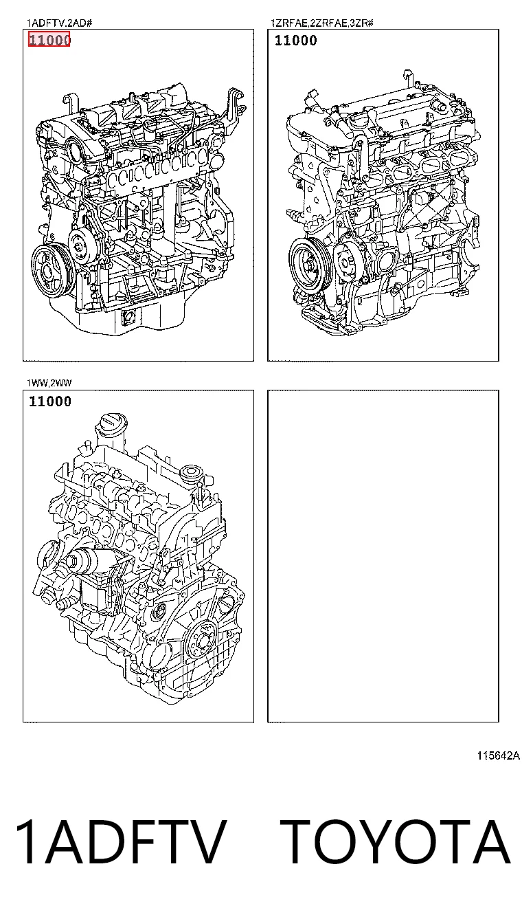 1ADFTV Toyota Motor completo