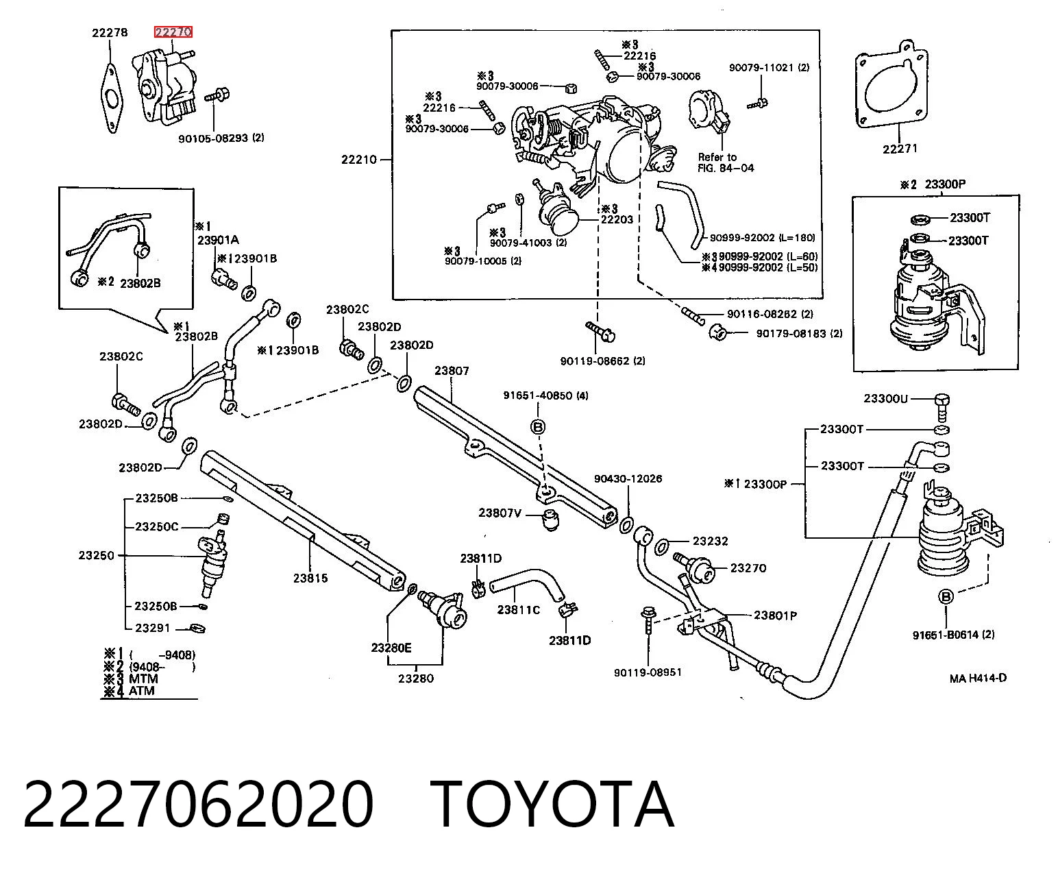 Comprar Válvula reguladora de ralentí Toyota Camry  V10 a bajo precio