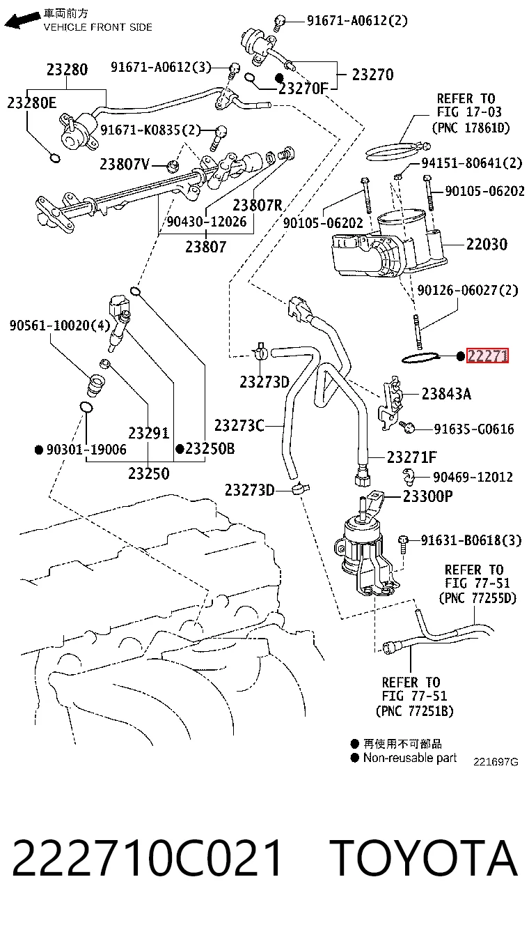 222710C021 Toyota