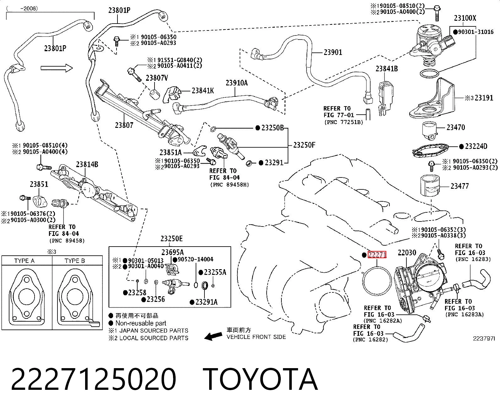 2227125020 Toyota