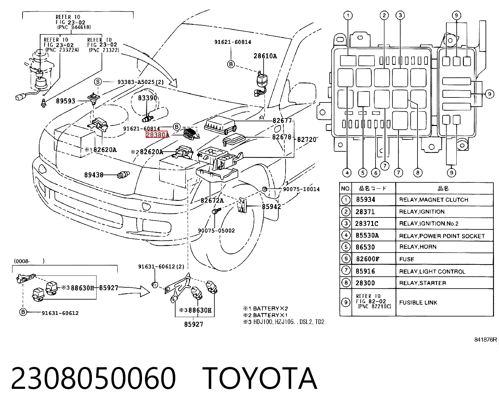 2308050060 Toyota