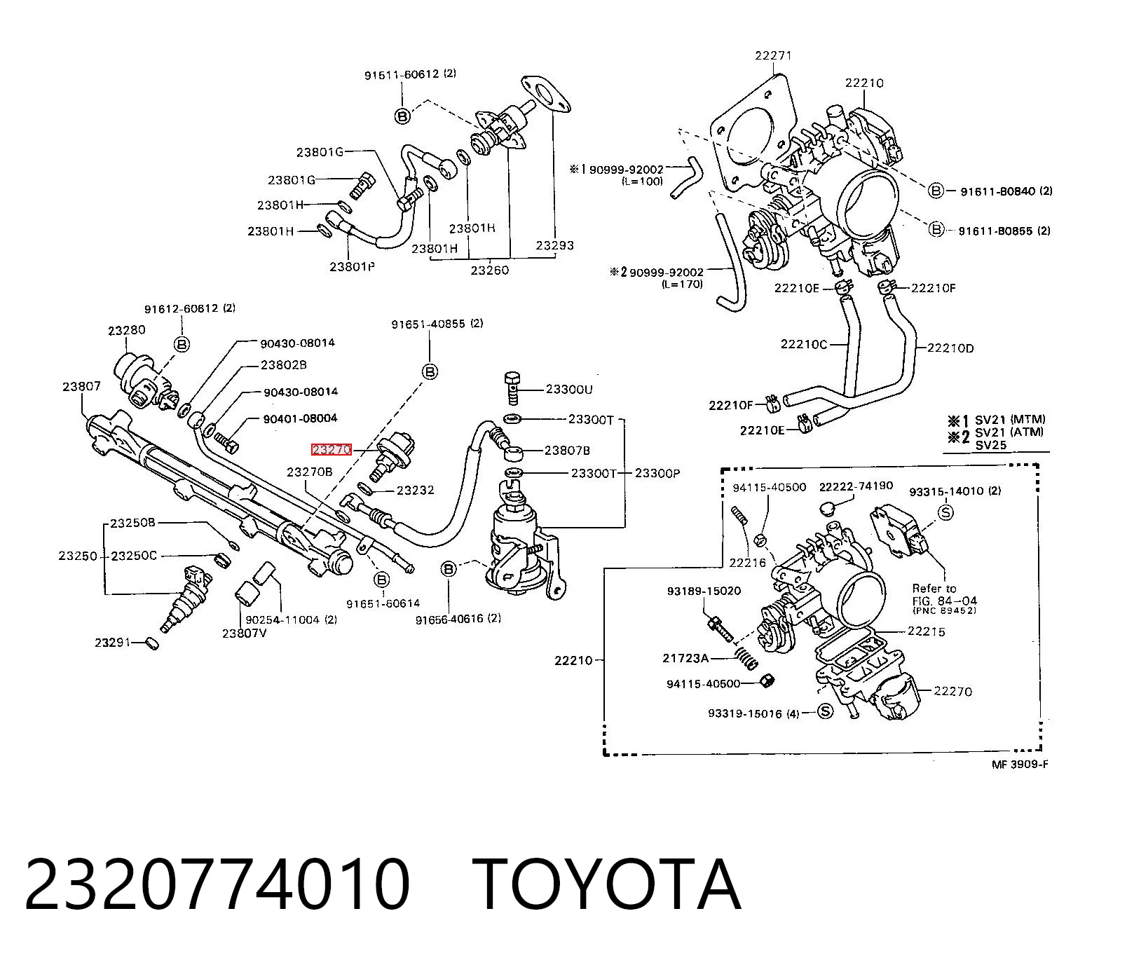 2320774010 Toyota 