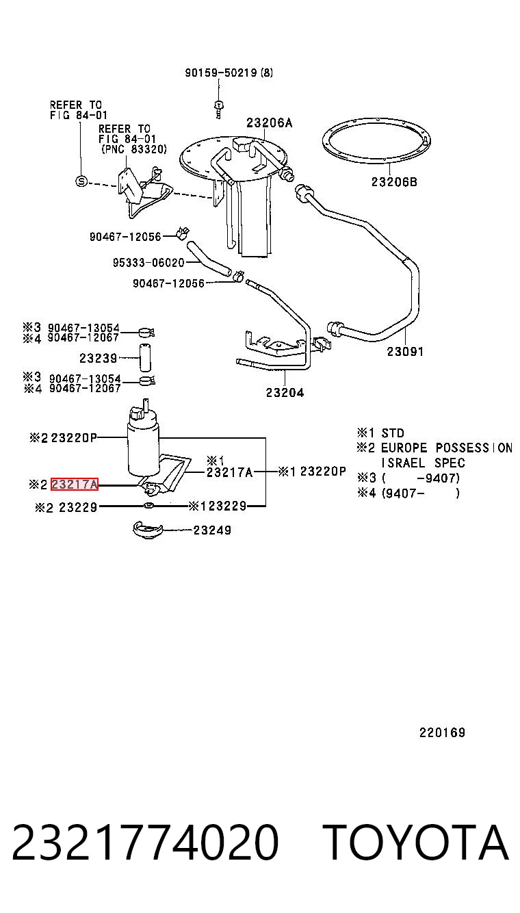 2321774020 Toyota