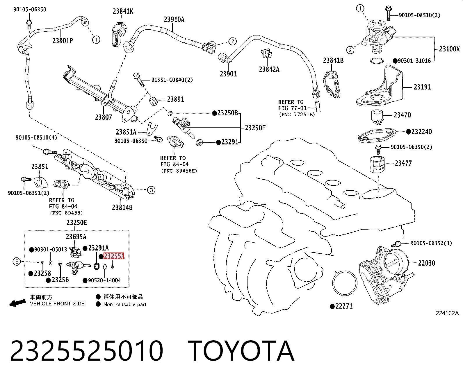 2325525010 Toyota