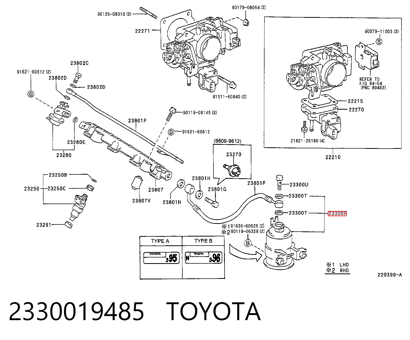 2330019485 Toyota