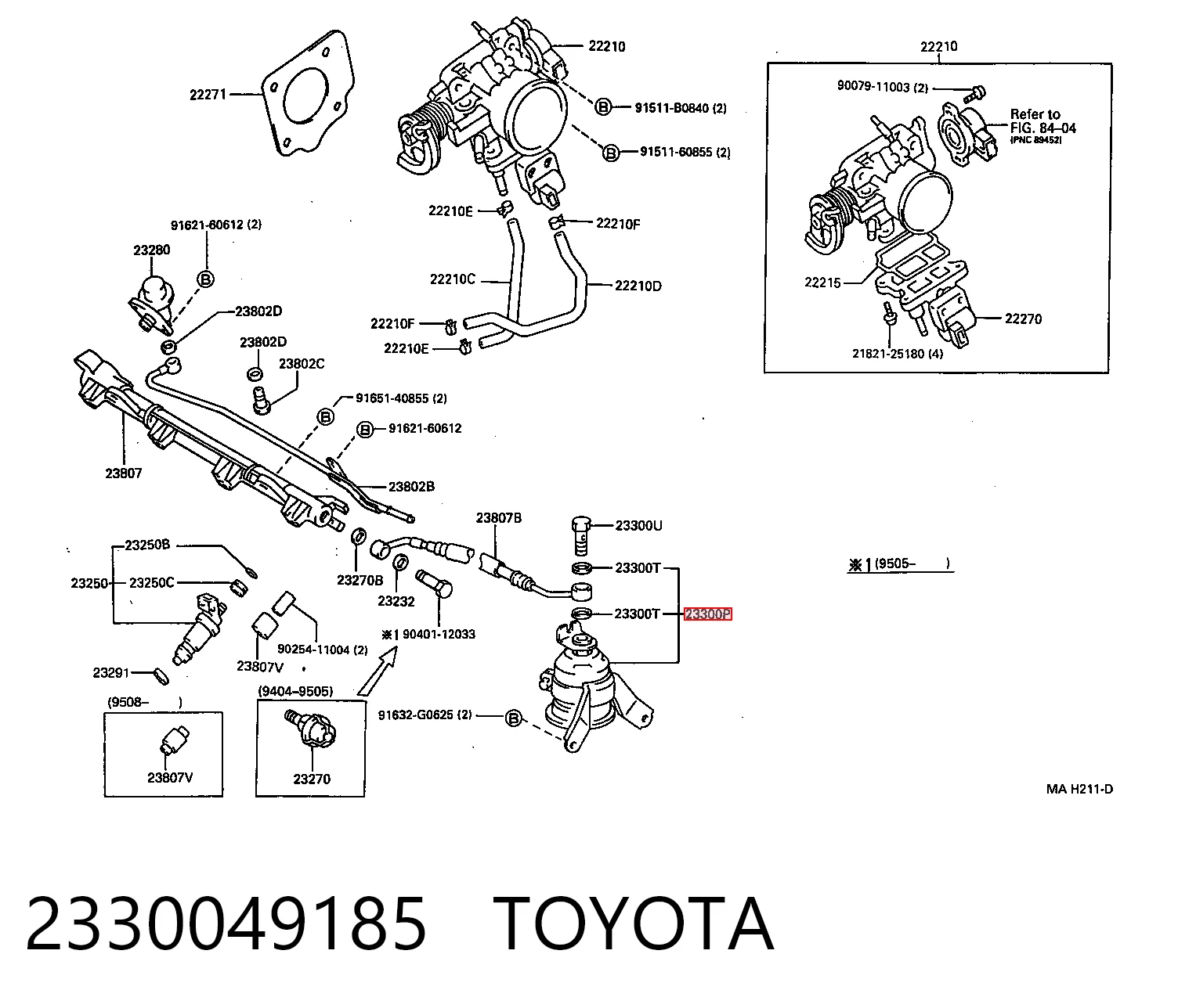 Comprar Filtro de combustible Toyota RAV4 I SXA 10 a bajo precio