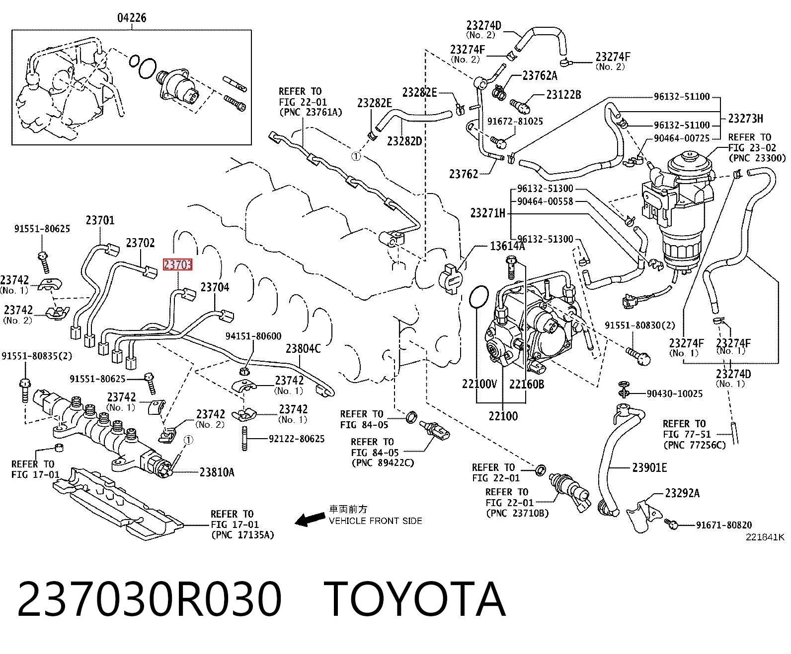 237030R030 Toyota