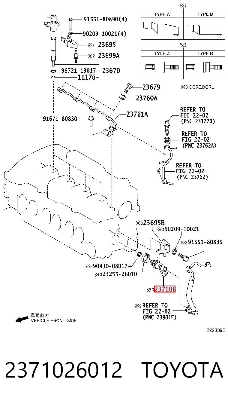 2371026012 Toyota