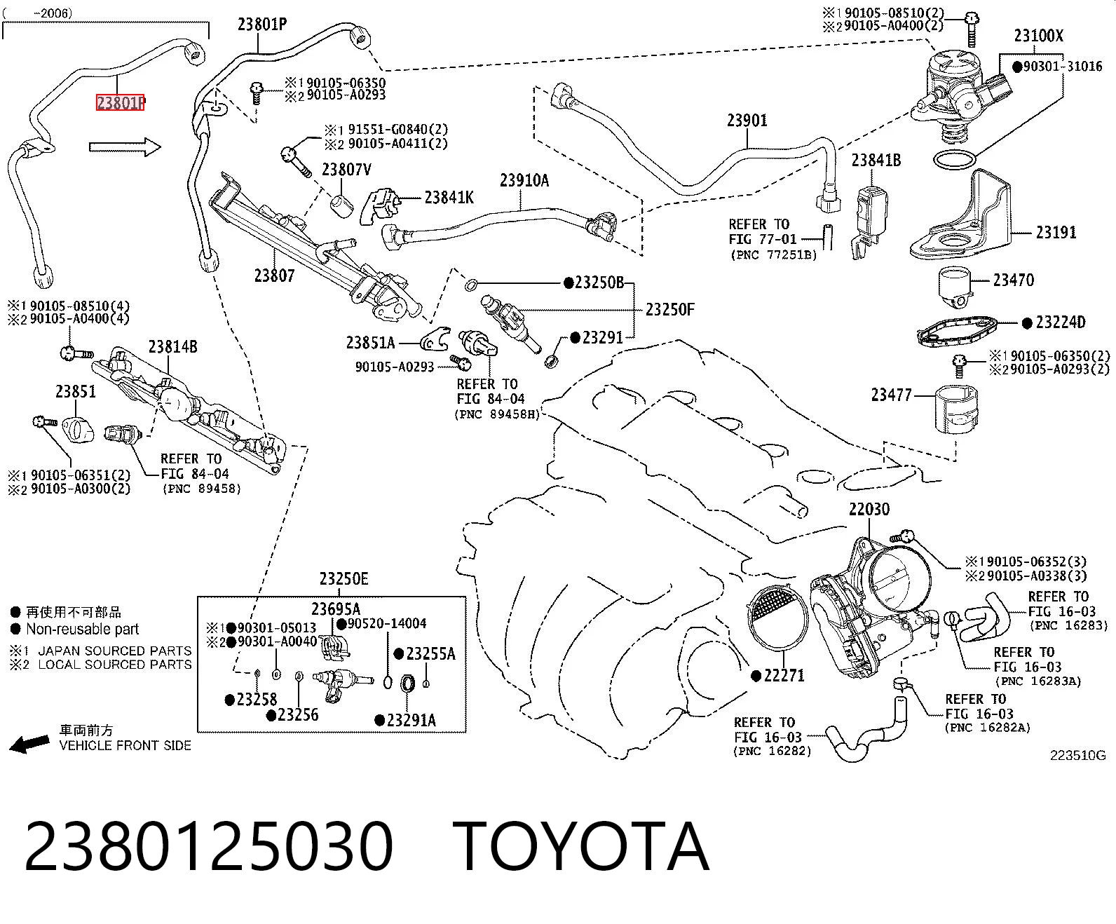 2380125030 Toyota
