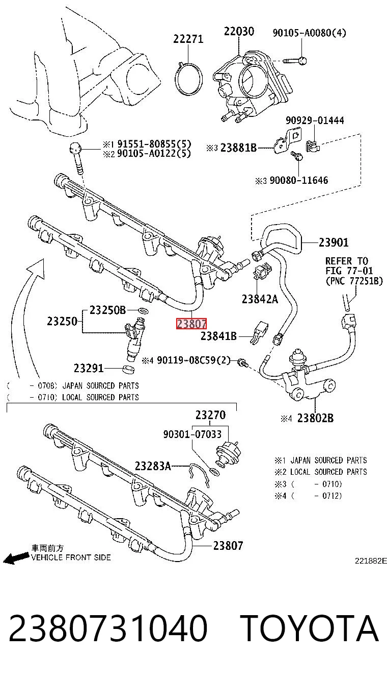 2380731040 Toyota