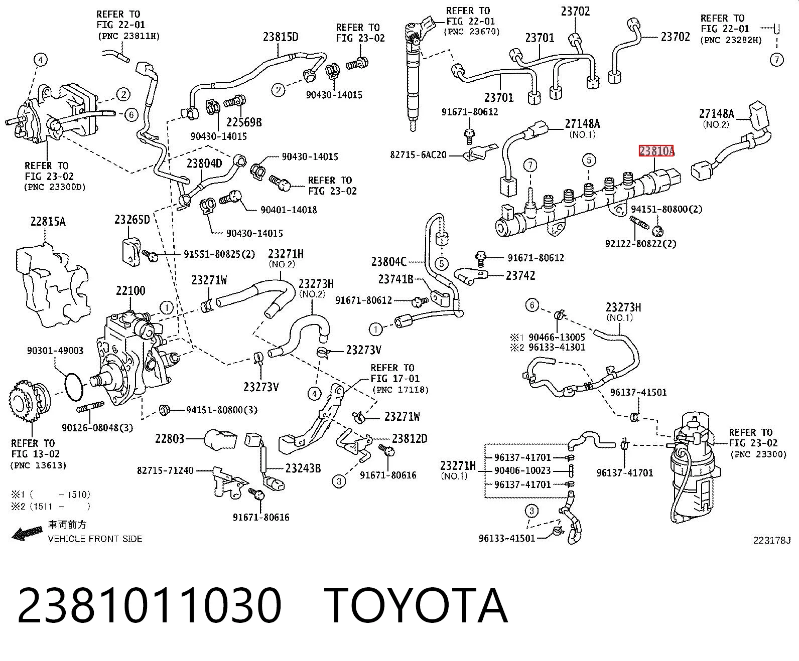 2381011030 Toyota
