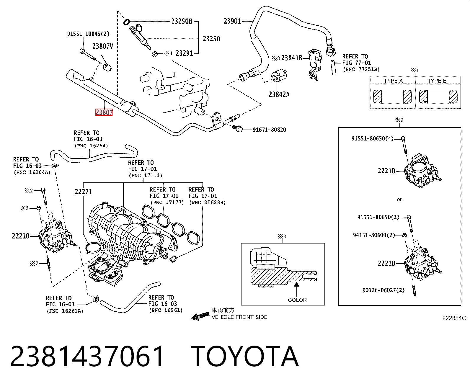 2381437061 Toyota