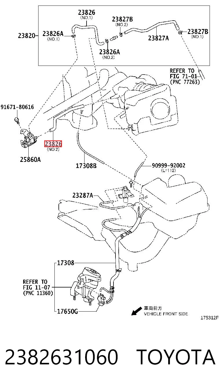 2382631060 Toyota