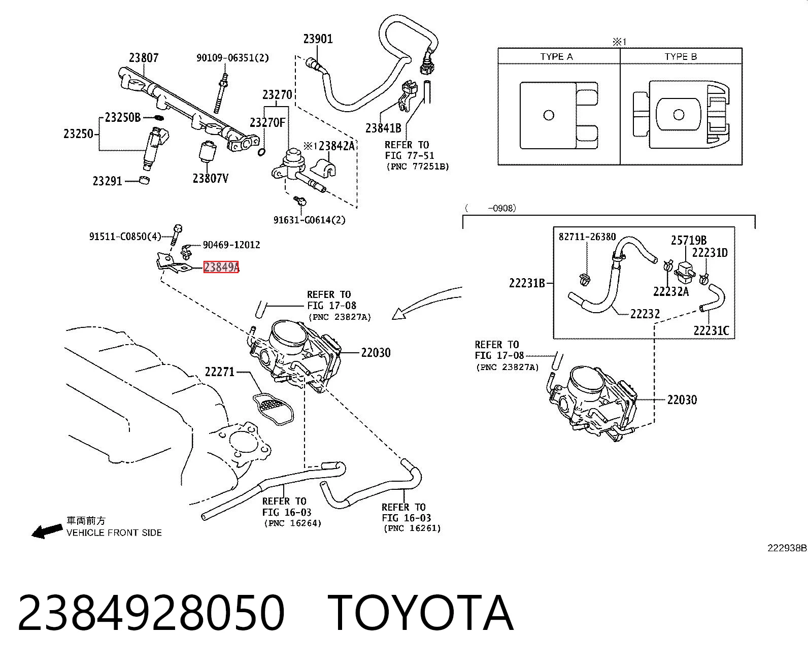 2384928050 Toyota