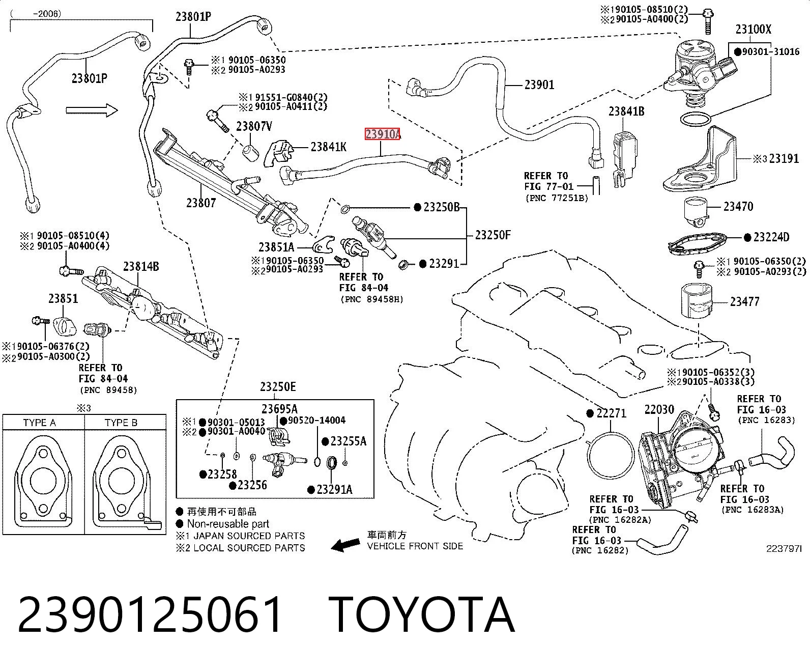 2390125061 Toyota