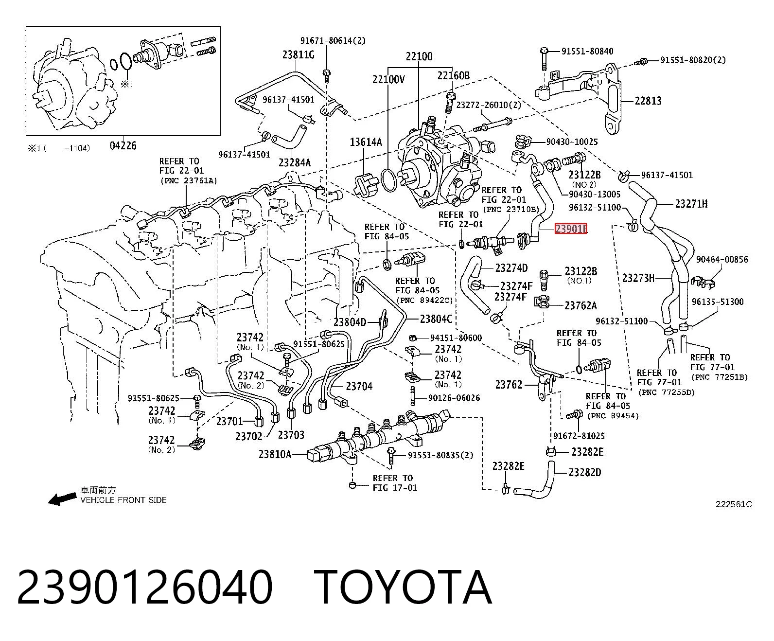 2390126040 Toyota
